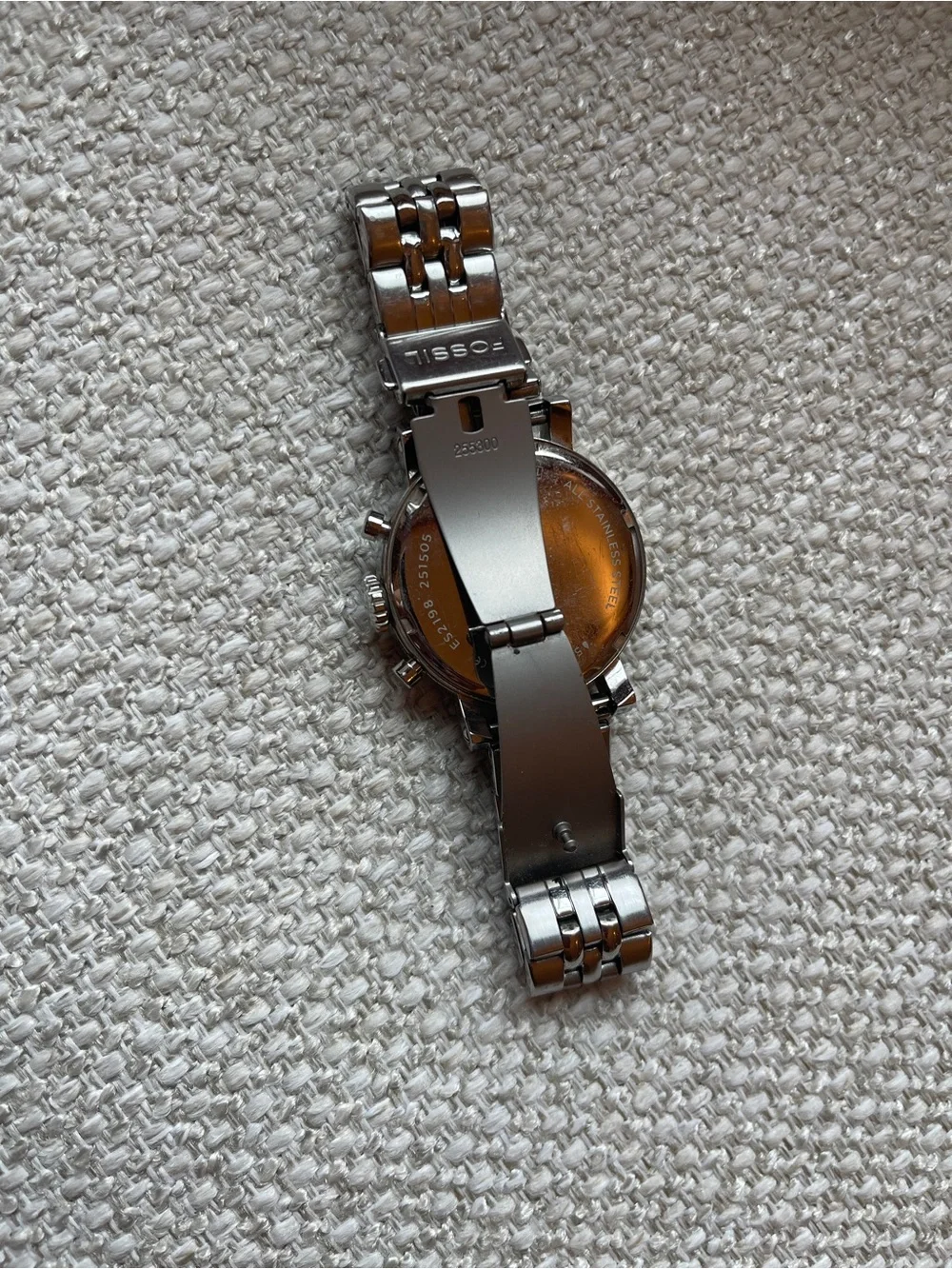 Fossil chronograph watch